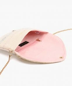 America & Beyond - Faire Vendor Metallics Envelope Clutch By America & Beyond - Rose Gold