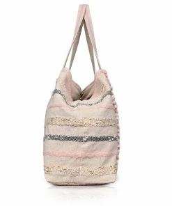 America & Beyond - Faire Vendor Rose Gold Tote By America & Beyond - Rose Gold