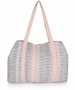 America & Beyond - Faire Vendor Accessories Jungle Flowers Tote By America & Beyond - Pink Jungle Floral