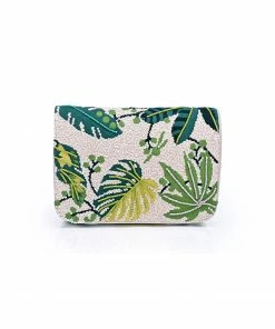 America & Beyond - Faire Vendor Tropical Leaf Tie Dye Clutch America & Beyond - Palm Accessories