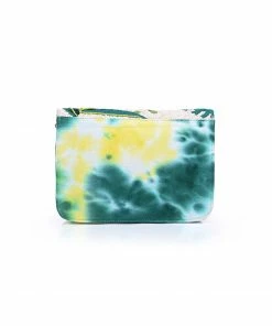 America & Beyond - Faire Vendor Tropical Leaf Tie Dye Clutch America & Beyond - Palm Accessories