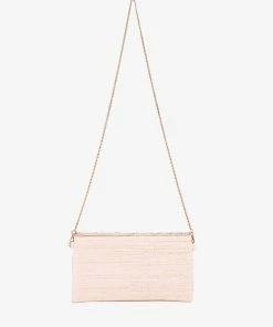 America & Beyond - Faire Vendor Natural Honey Bee Embellished Clutch By America & Beyond - Honey Bee