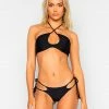 Beach Bunny Swimwear Alden Halter Top - Black