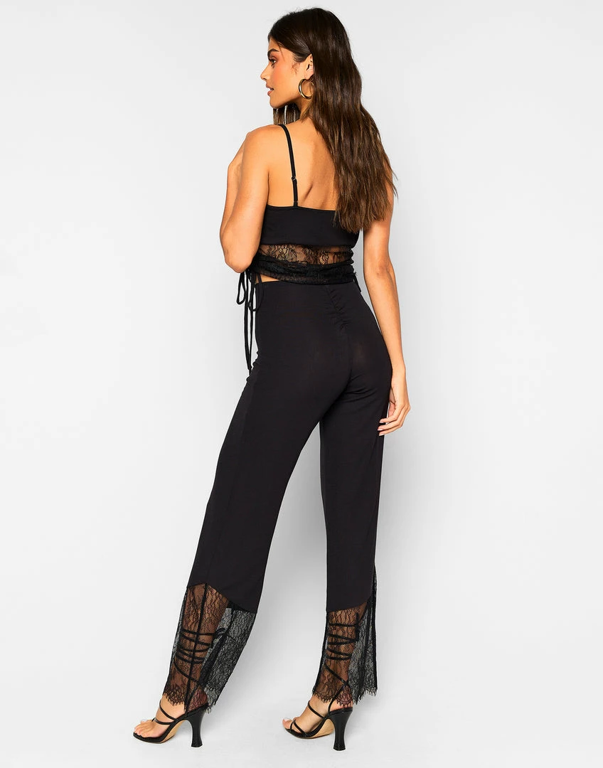 Beach Bunny Swimwear Rockie Pant - Black Clothing