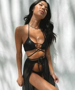 Summer Haus - Swim Jody Bottom By Summer Haus - Black