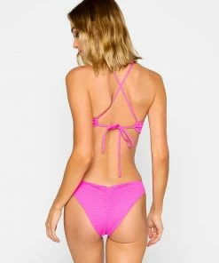 Beach Bunny Swimwear Astrid Bralette Top - Dragon Fruit