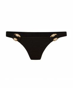 Beach Bunny Swimwear Madagascar Glam Skimpy Bottom - Black