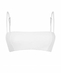 Beach Bunny Swimwear London Bralette Top - White