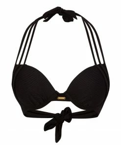 Beach Bunny Swimwear Kennedy Push Up Top - Black