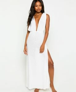 Beach Bunny Swimwear Annika Maxi Dress - White Best Sellers