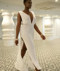 Beach Bunny Swimwear Annika Maxi Dress - White Best Sellers