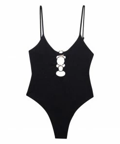 Beach Bunny Swimwear Katrina One Piece - Black