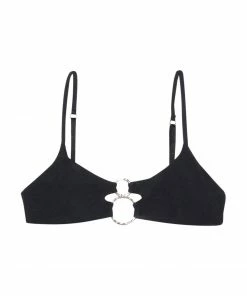 Beach Bunny Swimwear Lexi Bralette Top - Black