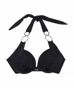 Beach Bunny Swimwear Lisa Push Up Top - Black