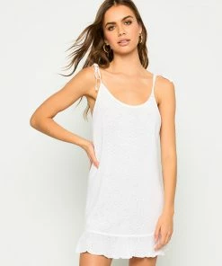 Beach Bunny Swimwear Annika Dress - White Best Sellers