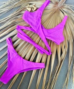 Beach Bunny Swimwear Skylar Wrap Top - Destiny