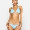 Summer Haus - Swim Kyla Triangle Top By Summer Haus - Light Blue/Multi