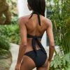 Beach Bunny Swimwear Brynn Midi Bottom - Black