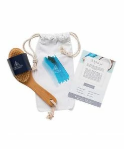 Bamboo Dry Brush By Conscious Coconut - Natural