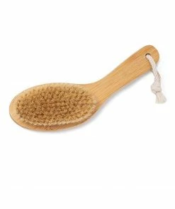 Bamboo Dry Brush By Conscious Coconut - Natural