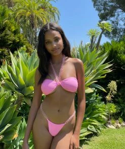 Beach Bunny Swimwear Tiffany Underwire Top - Pink