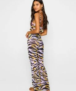 Beach Bunny Swimwear Cover Ups Clara Pant - Cabana Animal