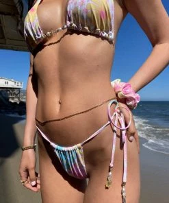 Beach Bunny Swimwear Priscilla Tango Bottom - Sweet Femme Floral