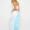 Beach Bunny Swimwear Ramsey Pant - Light Blue Stripe Paradise Calling