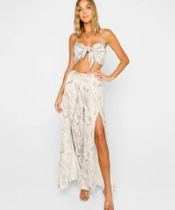 Beach Bunny Swimwear Ramsey Pant - Snake