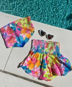 Beach Bunny Swimwear Eliana Scarf Top - Jungle Floral Cover Ups