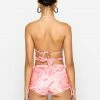 Summer Haus - Swim Elsa Short By Summer Haus - Pink/Orange Multi