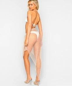 Beach Bunny Swimwear Sin City Pareo - Nude