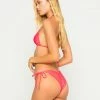 Beach Bunny Swimwear Yara Tie Side Bottom - Popstar