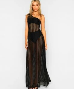 Beach Bunny Swimwear Grace Maxi Dress - Black Best Sellers