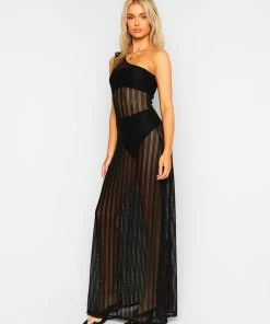 Beach Bunny Swimwear Grace Maxi Dress - Black Best Sellers