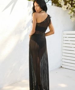 Beach Bunny Swimwear Grace Maxi Dress - Black Best Sellers