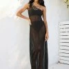 Beach Bunny Swimwear Grace Maxi Dress - Black Best Sellers