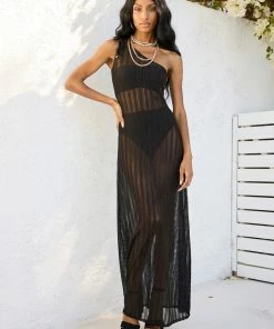 Beach Bunny Swimwear Grace Maxi Dress - Black Best Sellers