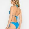 Beach Bunny Swimwear Hard Summer Tie Side Bottom - Blue Sea
