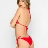 Beach Bunny Swimwear Hard Summer Tie Side Bottom - Red