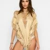 Beach Bunny Swimwear Haute Summer Poncho - Gold