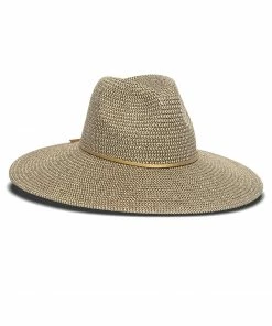 Harper Fedora By Nikki Beach - Gold Accessories