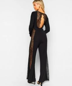 Beach Bunny Swimwear Clothing Izzie Jumpsuit - Black