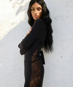 Beach Bunny Swimwear Clothing Izzie Jumpsuit - Black