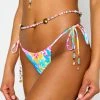 Beach Bunny Swimwear Constance Tie Side Bottom - Jungle Floral