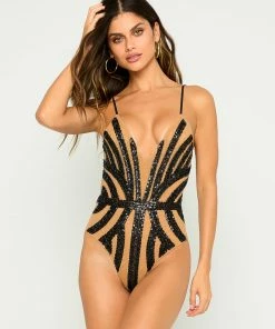 Beach Bunny Swimwear Jolie One Piece - Black