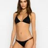 Summer Haus - Swim Kyla Triangle Top By Summer Haus - Black/Brown