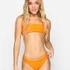 Summer Haus - Swim Lainey Bralette Top By Summer Haus - Orange