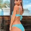 Beach Bunny Swimwear Nadia Skimpy Bottom - Aqua
