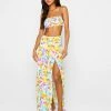 Summer Haus - Apparel Livi Crop Top By Summer Haus- Floral Swim